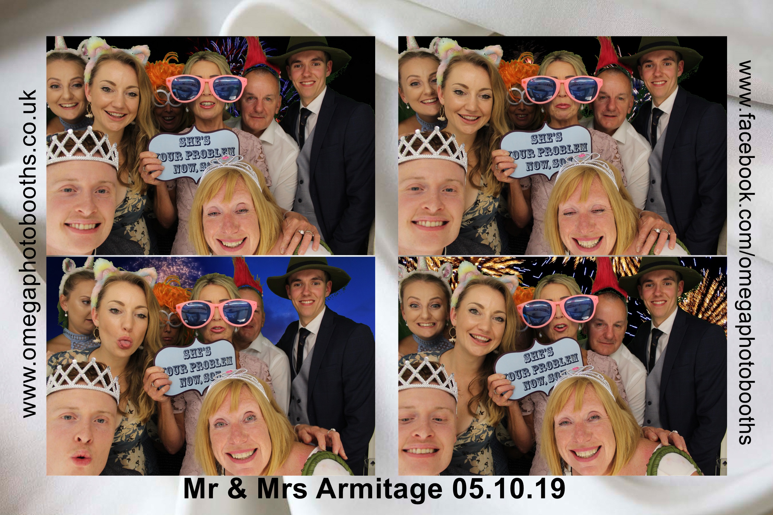 Mr & Mrs Armitage | View more photos from the event at gallery.omegaphotobooths.co.uk/u/Omega-Photobooths/Mr-Mrs-Armitage